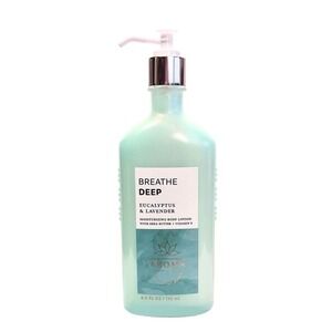 Bath Body Works Breathe Deep Eucalyptus Lavender Moisturizing Body Lotion 6.5 oz